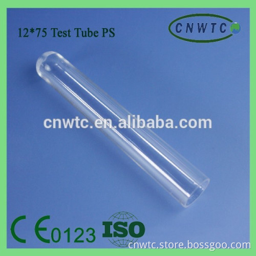 12X75mm plastic test tube